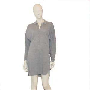 Vintage Lacoste Button Down Shirt Dress